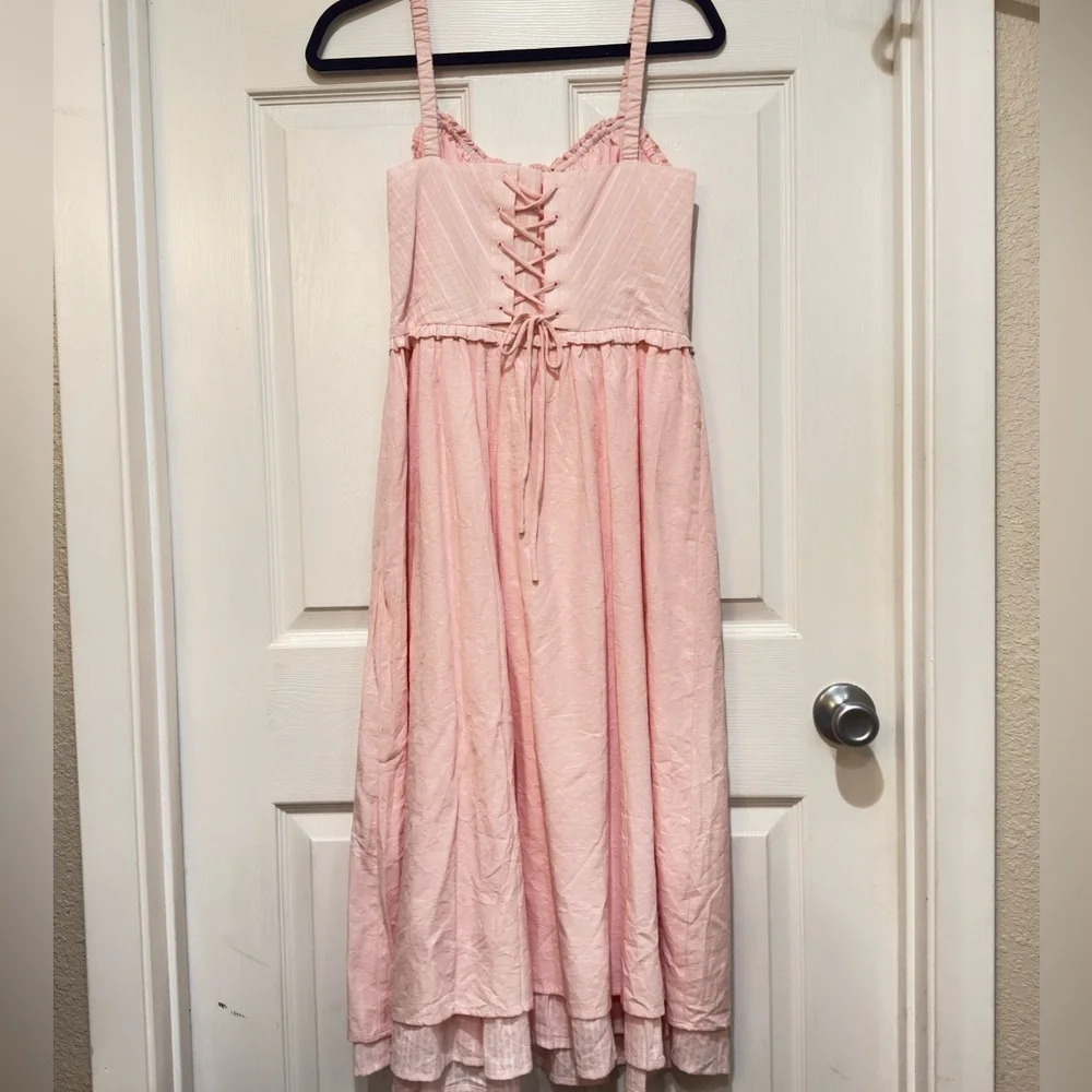 Commense Light Pink MilkMaid Dress - Picture 2 of 5